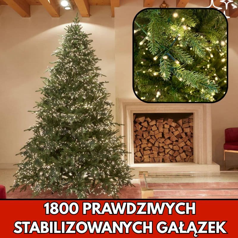 🎄 SmartTree™ – Inteligentne Drzewko z 1000 LED i 1800 Gałązkami | 🚚 Darmowa wysyłka | 🔥 70% zniżki