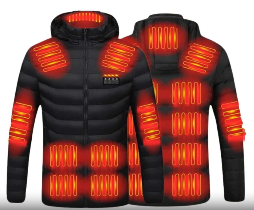 Heated Jacket™ – Inteligentna Kurtka Grzewcza z Włóknem Węglowym | 🚚 Darmowa wysyłka | Oszczędzasz 101 zł
