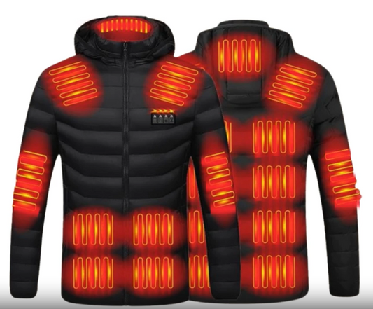 Heated Jacket™ – Inteligentna Kurtka Grzewcza z Włóknem Węglowym | 🚚 Darmowa wysyłka | Oszczędzasz 101 zł