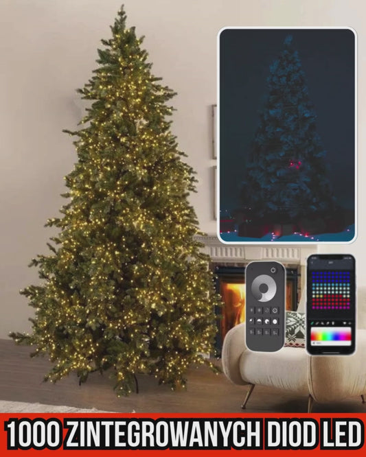 🎄 SmartTree™ – Inteligentne Drzewko z 1000 LED i 1800 Gałązkami | 🚚 Darmowa wysyłka | 🔥 70% zniżki